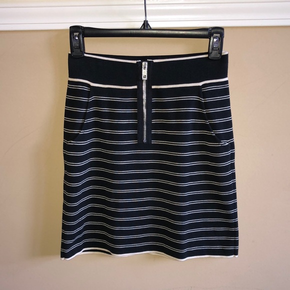 rag & bone Dresses & Skirts - Rag and Bone Reagan Striped Mini Skirt w/Pockets